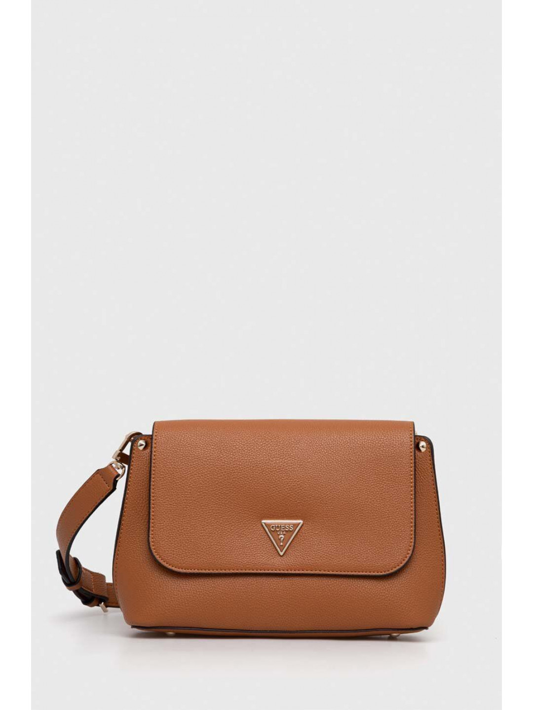 Kabelka Guess MERIDIAN hnědá barva HWBG87 78200